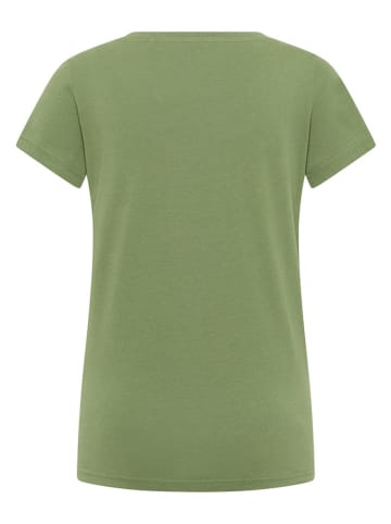 Mustang Koszulka w kolorze zielonym