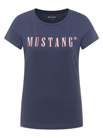 Mustang Shirt in Dunkelblau