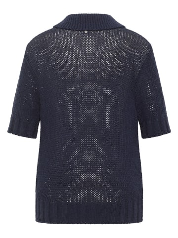 Mustang Sweter w kolorze granatowym