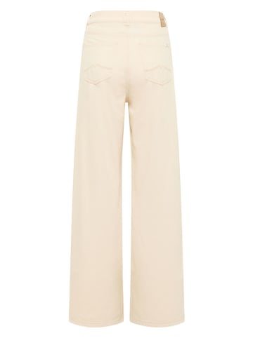 Mustang Dżinsy "Luise" - Comfort fit - w kolorze beżowym