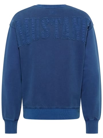 Mustang Bluza w kolorze niebieskim
