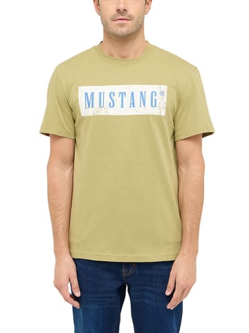 Mustang Koszulka w kolorze khaki