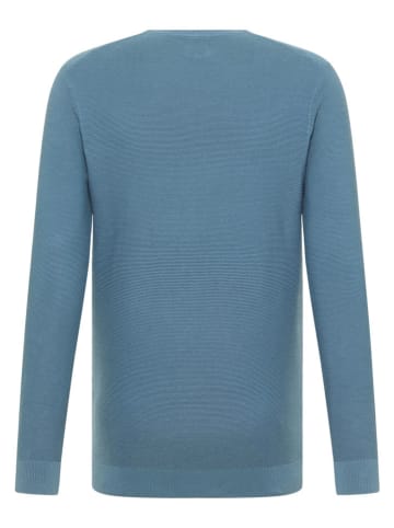 Mustang Sweter w kolorze niebieskim