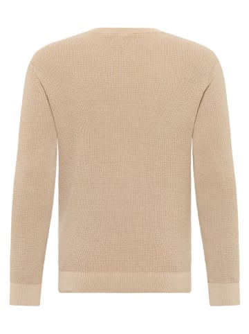 Mustang Sweter w kolorze beżowym