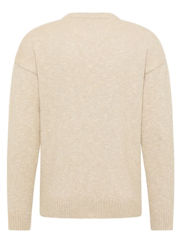 Mustang Sweter w kolorze beżowym