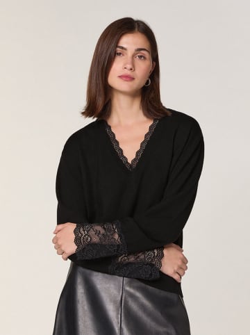 Rodier Wełniany sweter w kolorze czarnym