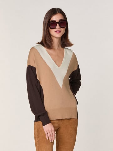 Rodier Wollen trui beige