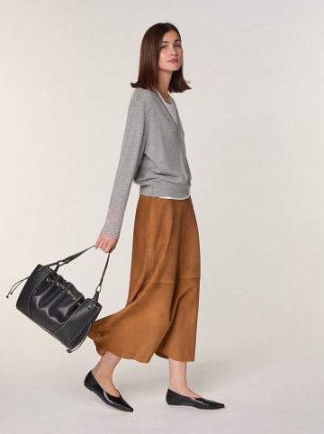 Rodier Wełniany sweter w kolorze szarym