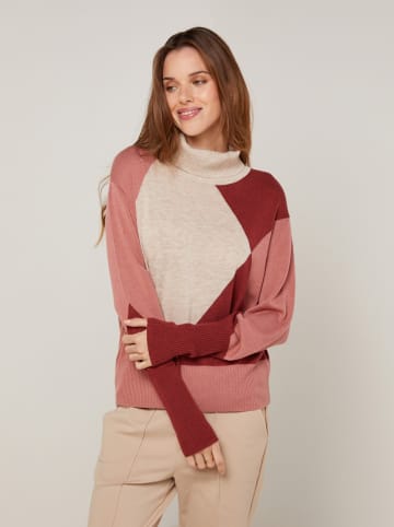 Rodier Golf w kolorze jasnoróżowo-beżowo-czerwonym