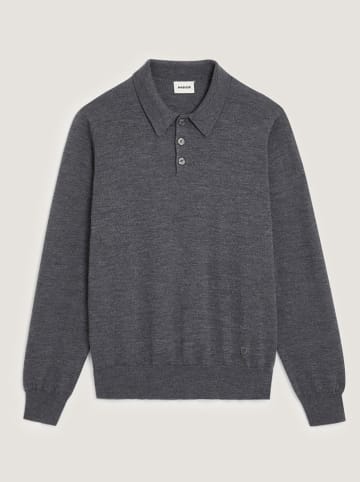 Rodier Wełniany sweter w kolorze szarym