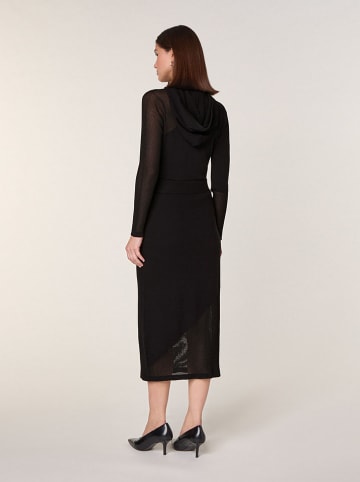 Rodier Wollrock in Schwarz/ Grau