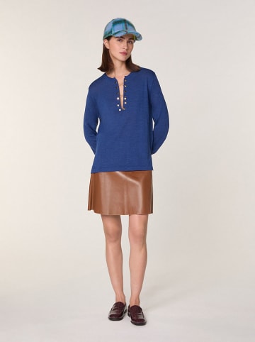 Rodier Wollen trui blauw