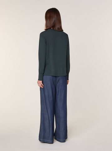 Rodier Wollpullover in Petrol