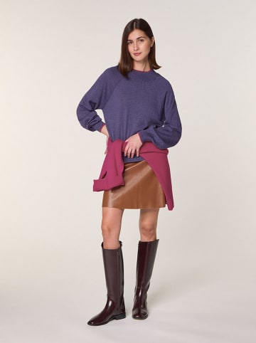 Rodier Wollpullover in Lila