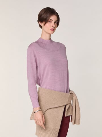 Rodier Wełniany sweter w kolorze jasnoróżowym