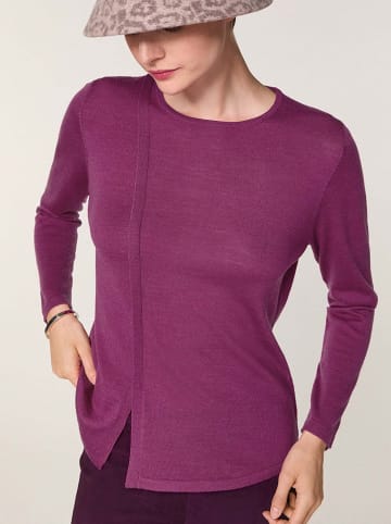 Rodier Wollpullover in Lila