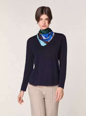 Rodier Wollen trui donkerblauw