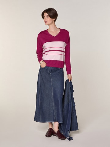 Rodier Wollpullover in Pink/ Rosa