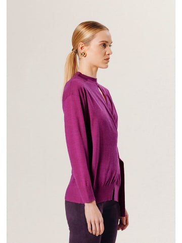 Rodier Wollpullover in Lila