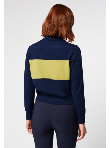 Rodier Golf w kolorze granatowo-żółtym