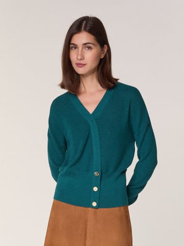 Rodier Wollen vest petrol