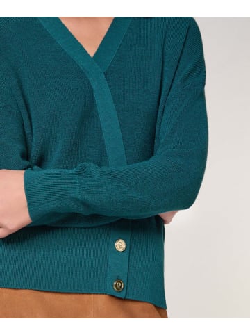 Rodier Wollcardigan in Petrol