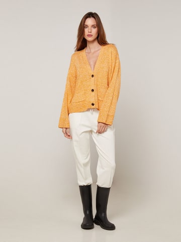Rodier Cardigan in Orange