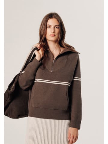 Rodier Sweter w kolorze jasnobrązowym