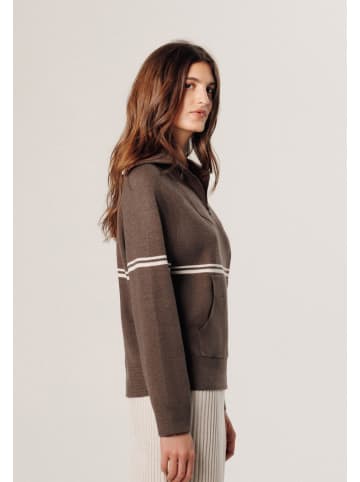 Rodier Sweter w kolorze jasnobrązowym