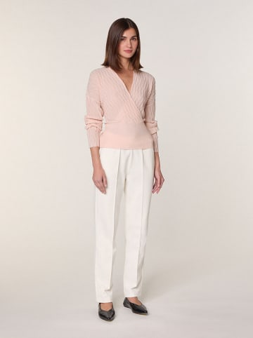 Rodier Wełniany sweter w kolorze jasnoróżowym