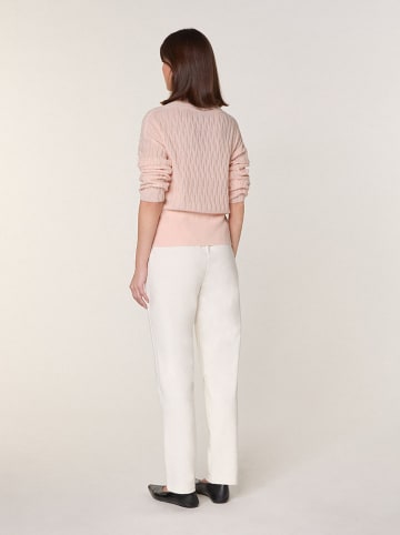 Rodier Wollen trui lichtroze