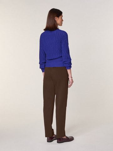 Rodier Wełniany sweter w kolorze niebieskim