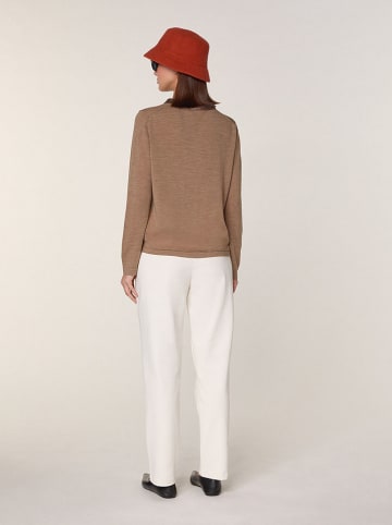 Rodier Wollen trui lichtbruin