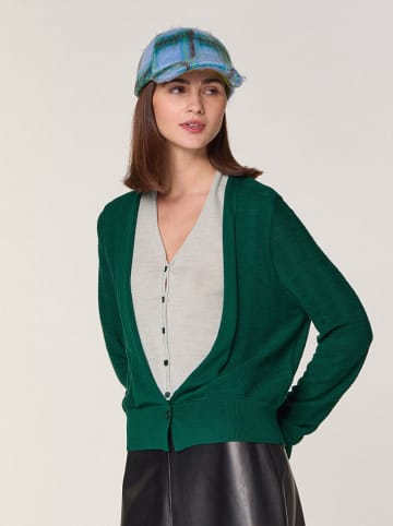 Rodier Wollen vest groen