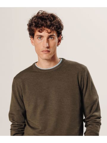 Rodier Wollpullover in Braun