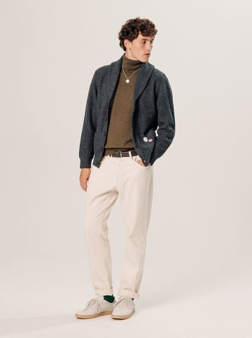 Rodier Wełniany sweter w kolorze brązowym