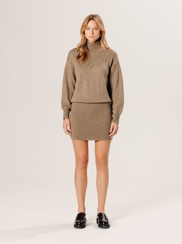 Rodier Wollkleid beige