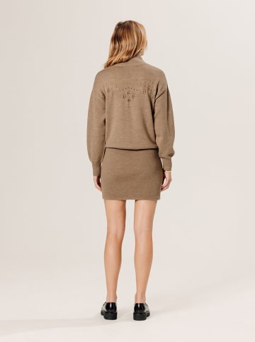 Rodier Wollkleid in Beige