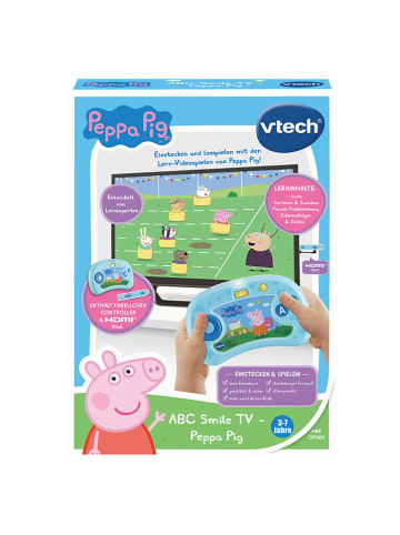 vtech Lernkonsole "ABC Smile TV - Peppa Pig" in Blau - ab 3 Jahren