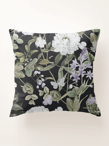 Pierre Cardin Perkalowa poszewka w kolorze czarno-szarym na poduszkę