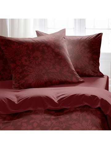 Pierre Cardin Perkalowa poszewka w kolorze czerwonym na poduszkę