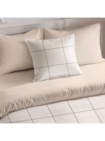 Pierre Cardin Perkalowa poszewka w kolorze beżowym na poduszkę