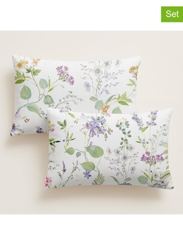 Pierre Cardin 2-delige set: perkal kussenhoezen meerkleurig