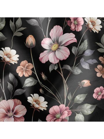 Pierre Cardin Perkal kussenhoes zwart/lichtroze