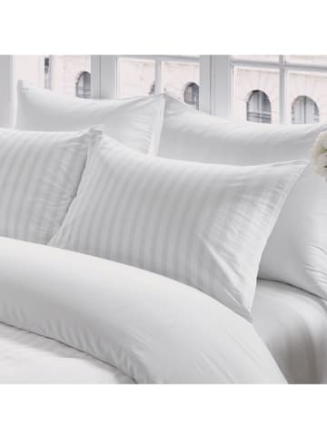 Pierre Cardin Perkal kussenhoes "Luxury" wit