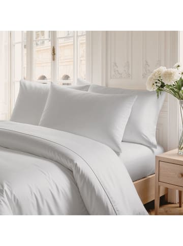 Pierre Cardin 2er-Set: Satin-Kissenhüllen "Iris" in Grau