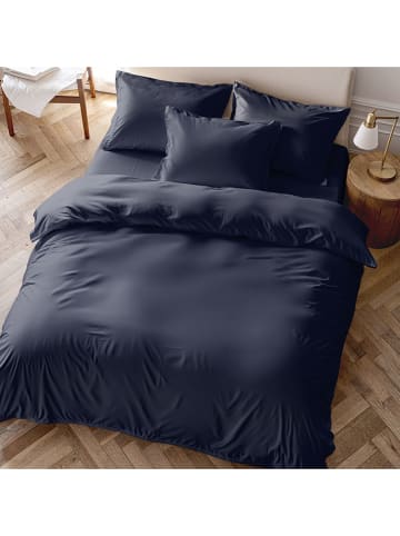 Pierre Cardin Perkal-Bettbezug in Dunkelblau