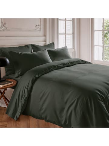 Pierre Cardin Perkal dekbedovertrek donkergroen