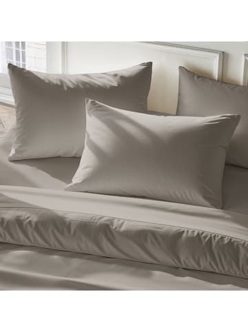 Pierre Cardin Perkalowe poszewki (2 szt.) w kolorze szarobrązowym na poduszkę