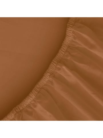 Pierre Cardin Perkal hoeslaken lichtbruin